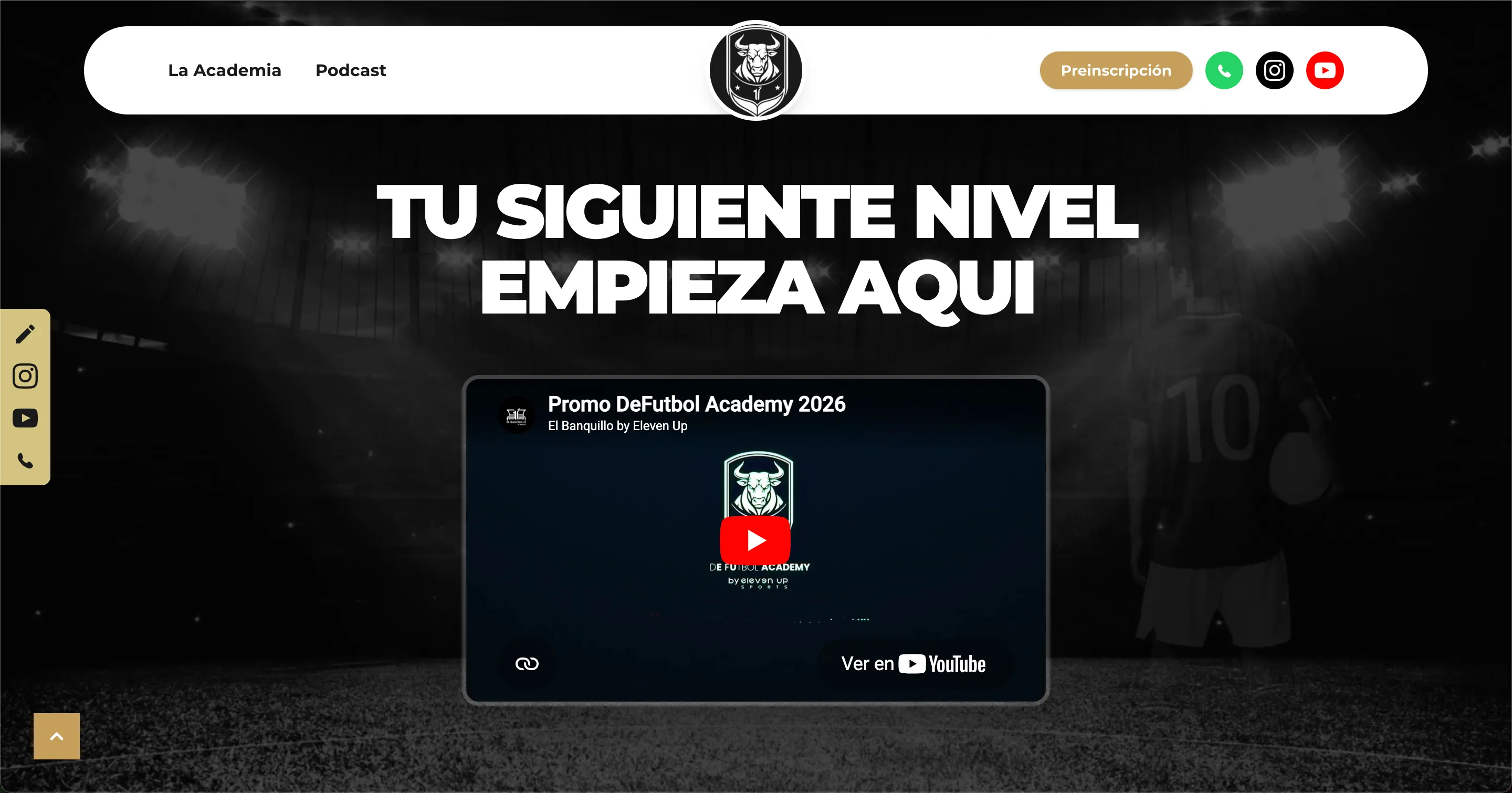 Captura de D Fútbol Academy