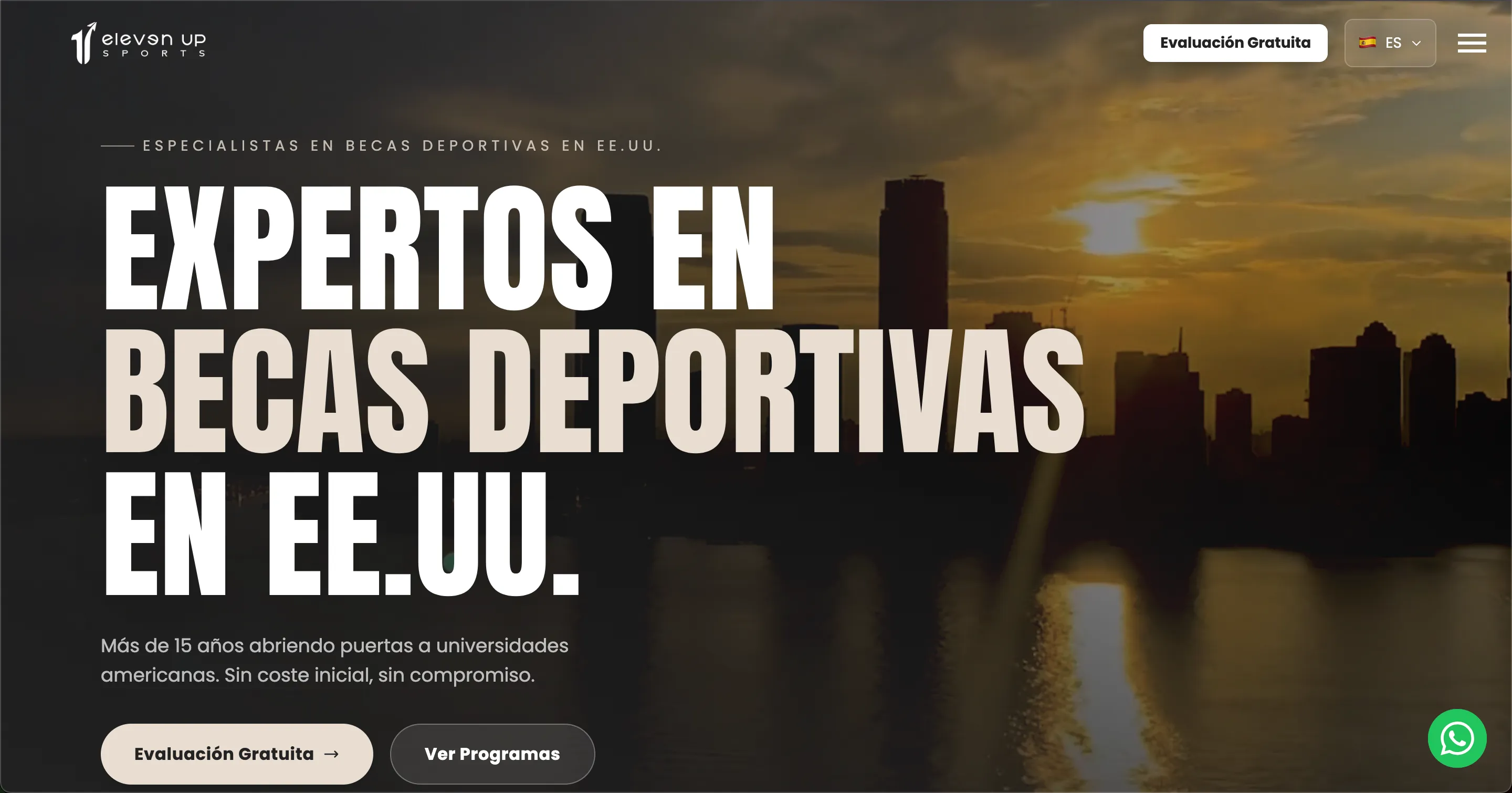 Captura de Eleven Up Sports